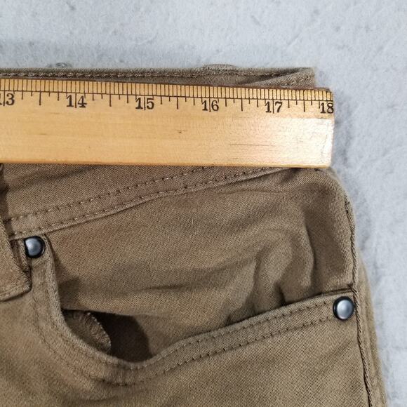 JACHS New York Jeans Mens 36x32 Brown Slim Fit Stretch Five Pocket Casual Pants - Picture 10 of 16